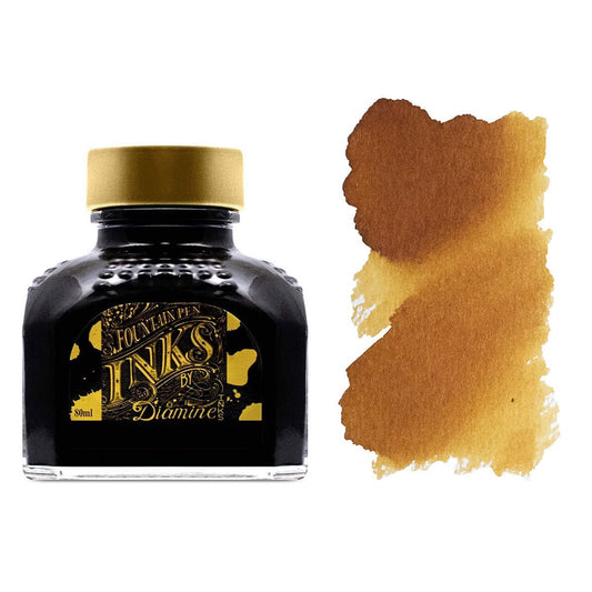 Diamine Tobacco Sunburst Inktpot 80ml - 24Papershop