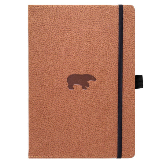 Dingbats* Notitieboek A4+ Wildlife Brown Bear - Dotted - 24Papershop