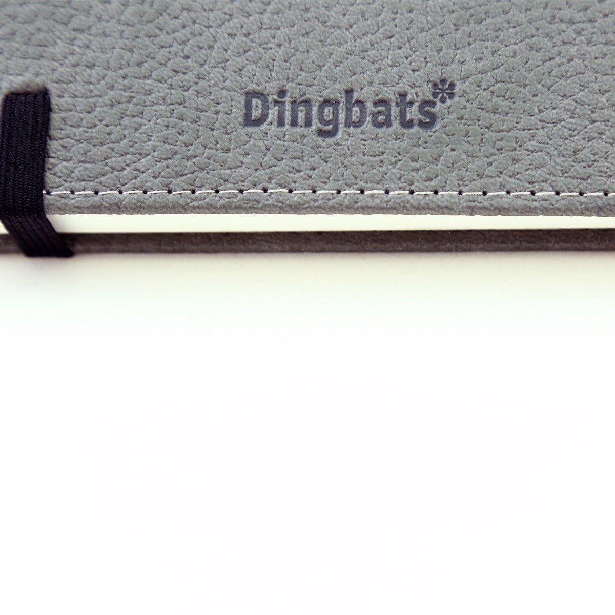 Dingbats* Notitieboek A4+ Wildlife Grey Elephant - Dotted - 24Papershop