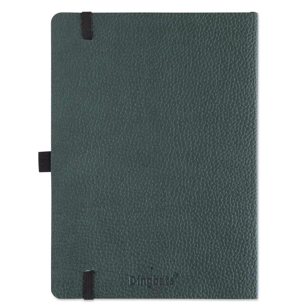 Dingbats* Notitieboek A5 Soft Cover Green Deer - Dotted - 24Papershop