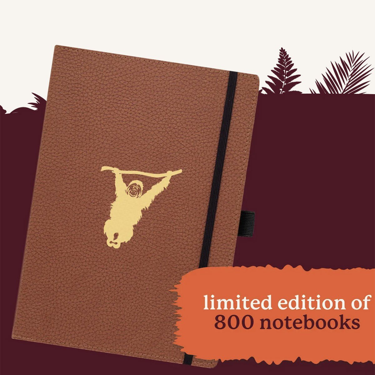 Dingbats* Notitieboek A5+ Wildlife Orangutan - Dotted [Limited Edition] - 24Papershop