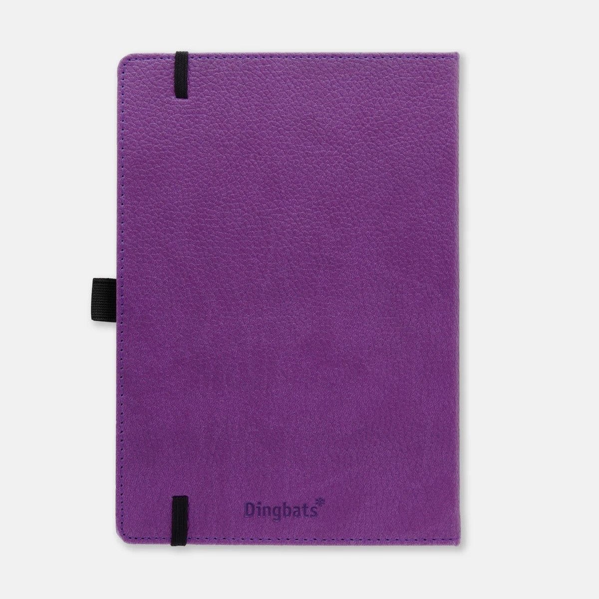 Dingbats* Notitieboek A5+ Wildlife Purple Hippo - Dotted - 24Papershop