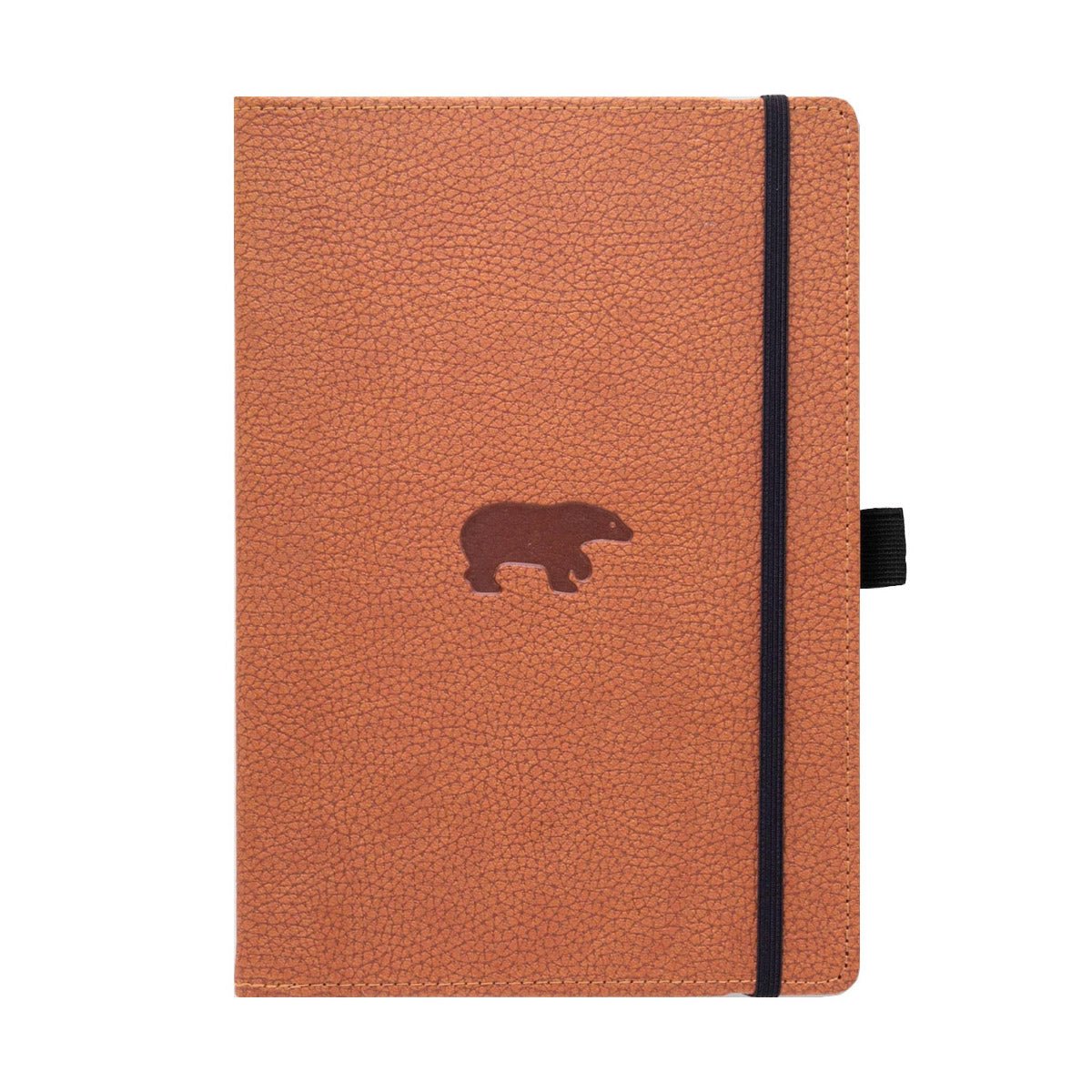 Dingbats* Notitieboek A6 Wildlife Brown Bear - Dotted - 24Papershop