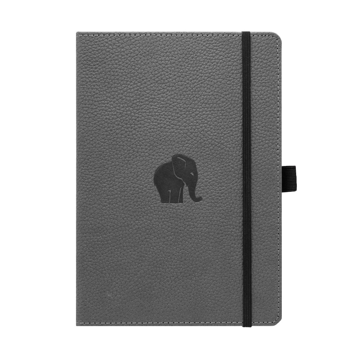 Dingbats* Notitieboek A6 Wildlife Grey Elephant - Gelinieerd - 24Papershop