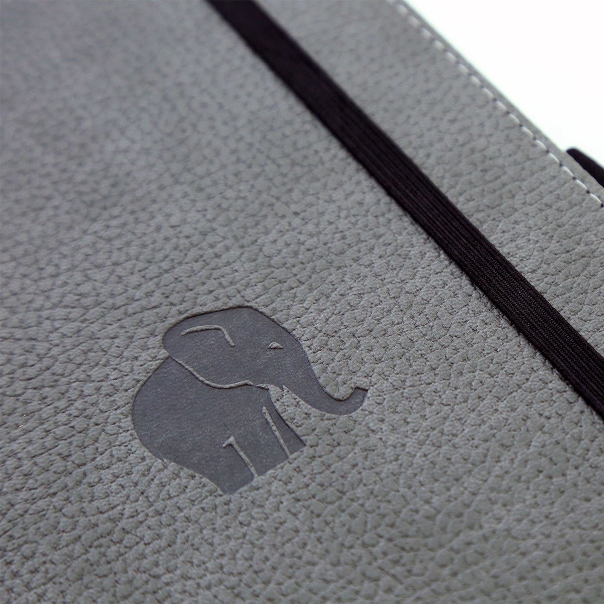 Dingbats* Notitieboek A6 Wildlife Grey Elephant - Gelinieerd - 24Papershop