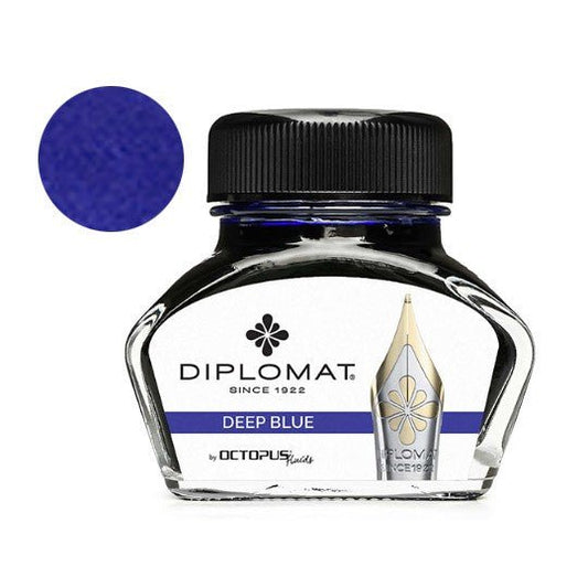 Diplomat Deep Blue Inkt - 30ml - 24Papershop