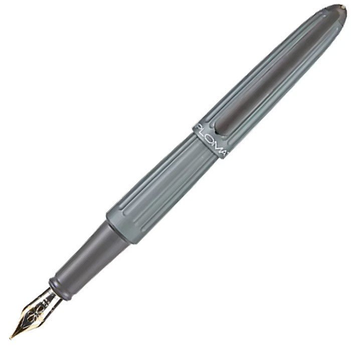 Diplomat Fountain Pen Aero - Grey - 24Papershop