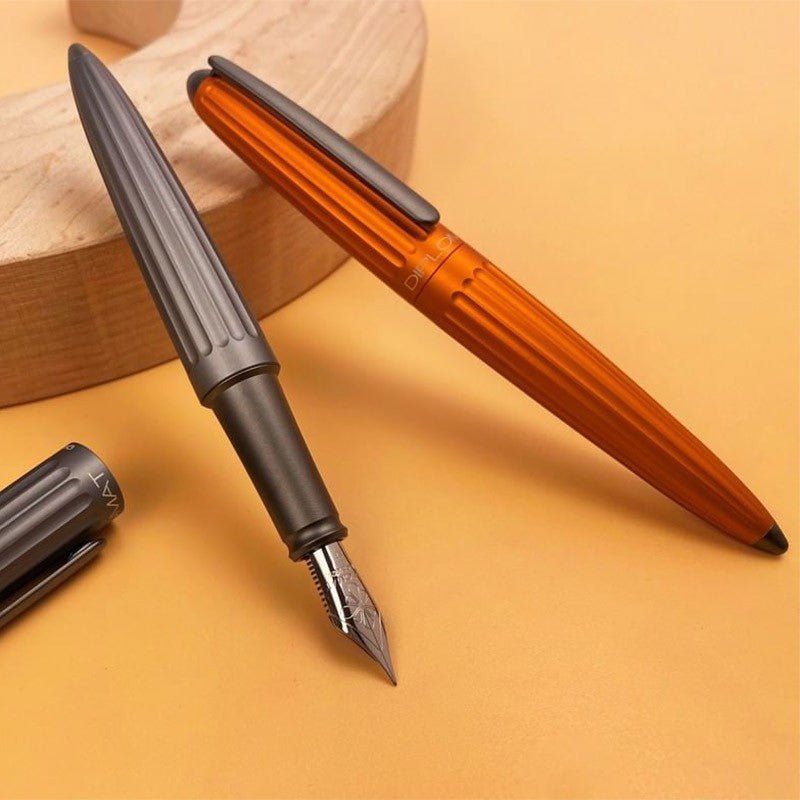 Diplomat Fountain Pen Aero - Orange - 24Papershop