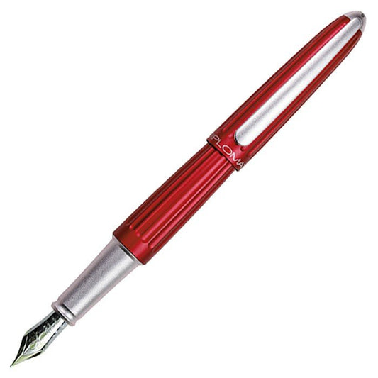 Diplomat Fountain Pen Aero - Red - 24Papershop