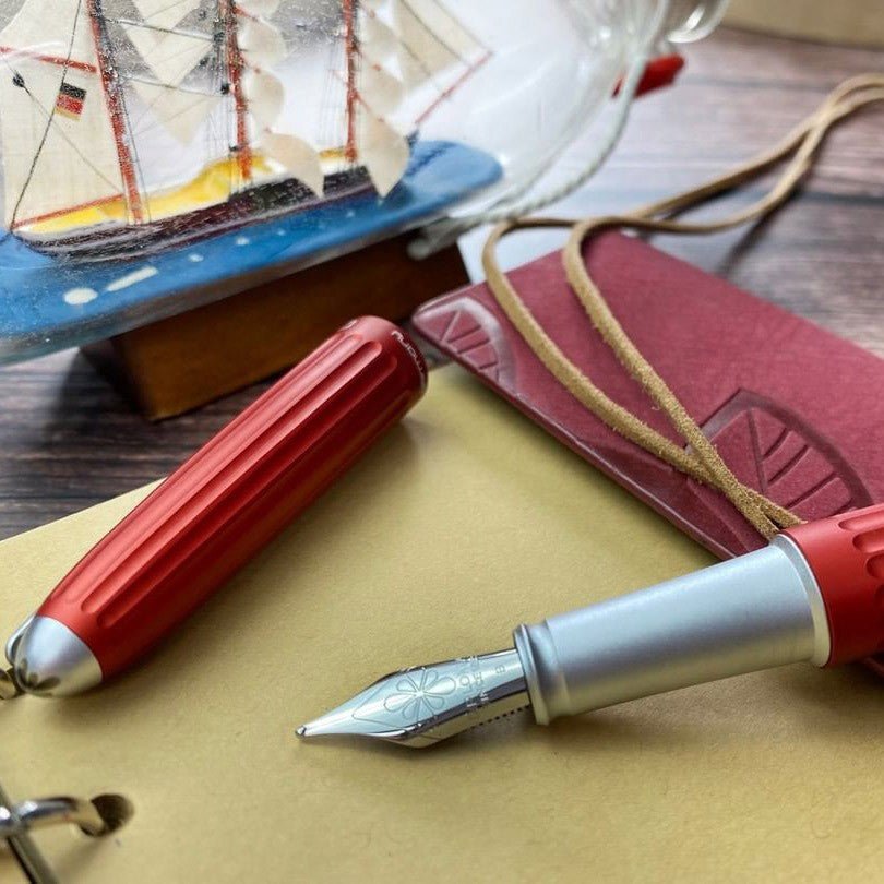 Diplomat Fountain Pen Aero - Red - 24Papershop