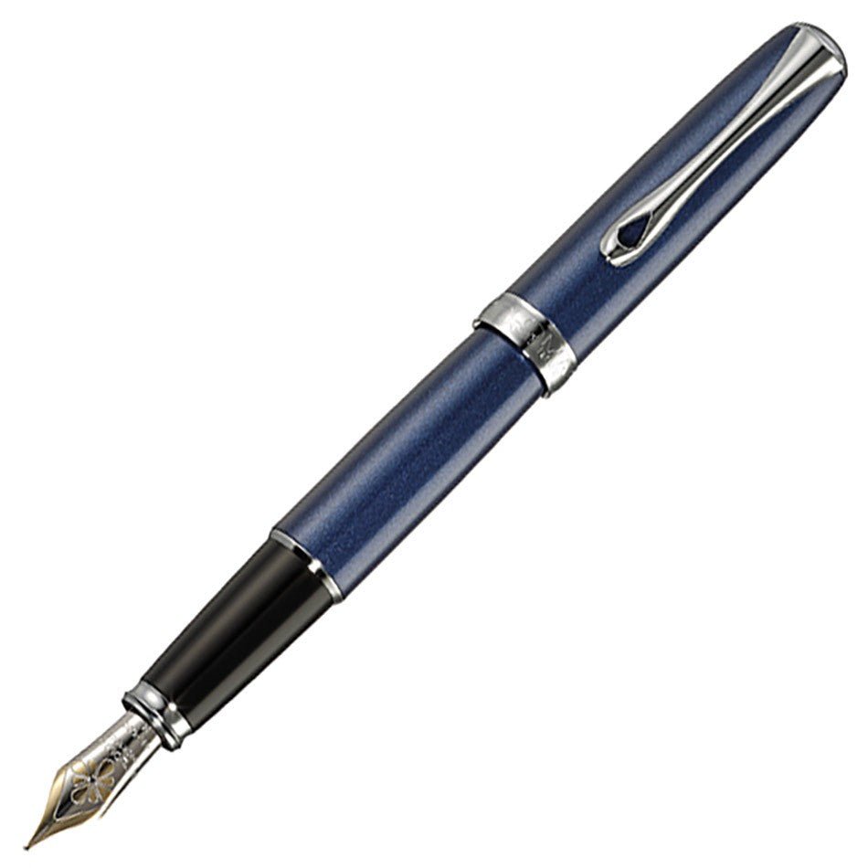 Diplomat Fountain Pen Excellence A2 CT - Midnight Blue - 24Papershop