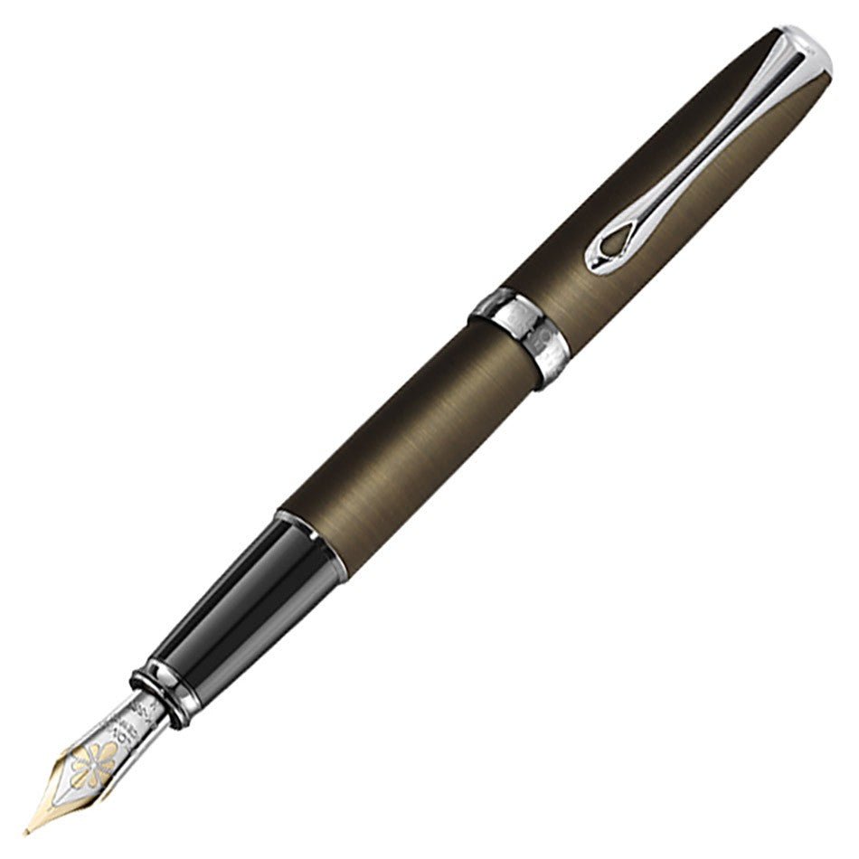 Diplomat Fountain Pen Excellence A2 CT - Oxyd Brass - 24Papershop