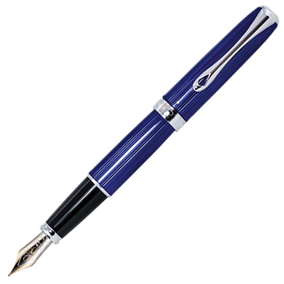 Diplomat Fountain Pen Excellence A2 CT - Skyline Blue - 24Papershop