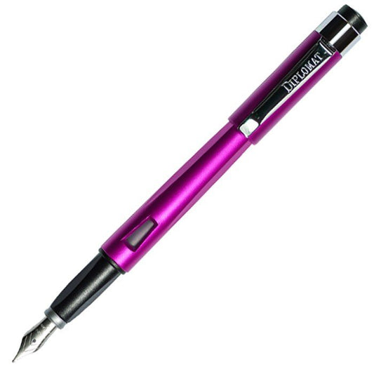 Diplomat Magnum Hot Pink Fountain Pen - 24Papershop