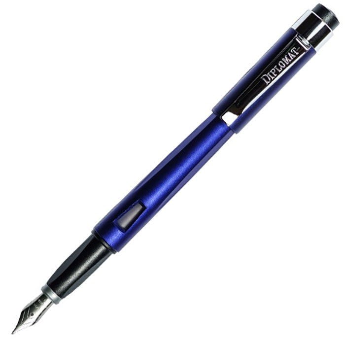 Diplomat Magnum Indigo Blue Fountain Pen - 24Papershop