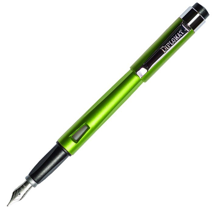 Diplomat Magnum Lime Green Fountain Pen - 24Papershop