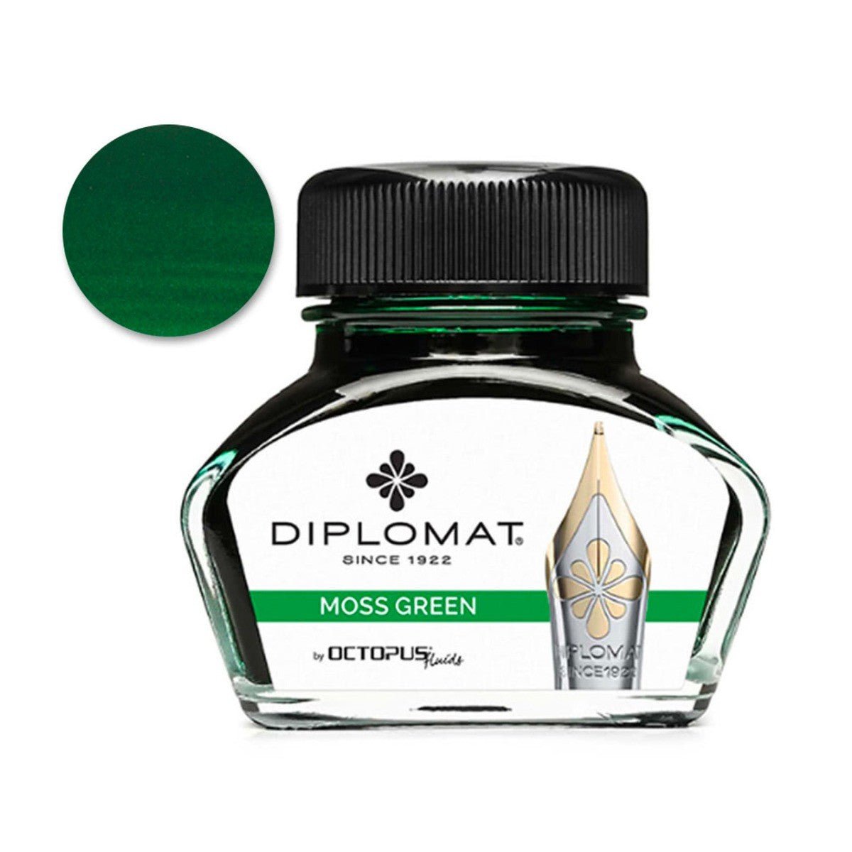 Diplomat Moss Green Inkt - 30ml - 24Papershop