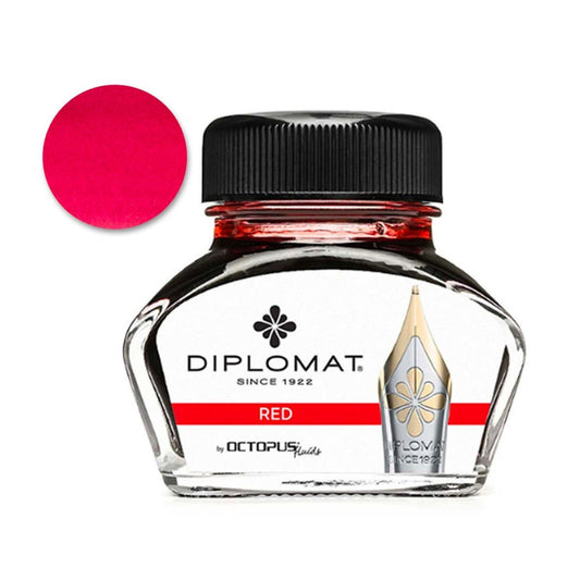 Diplomat Red Inkt - 30ml - 24Papershop