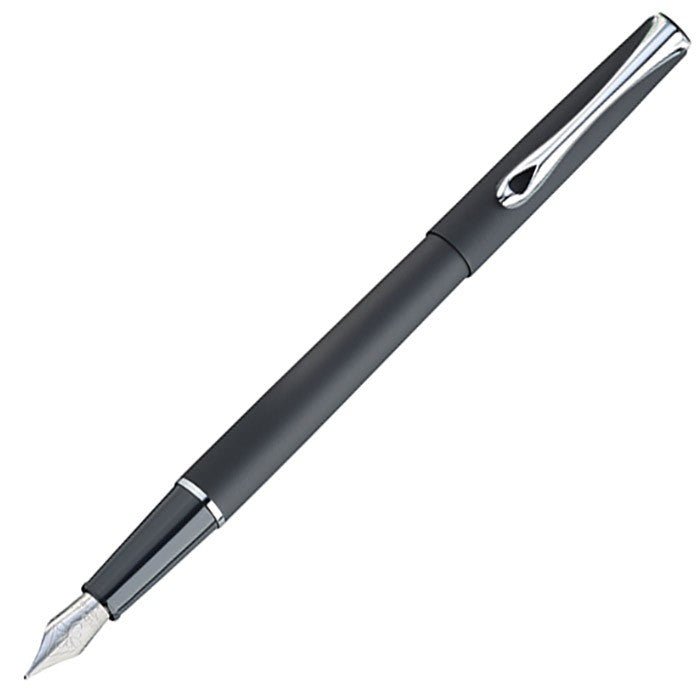 Diplomat Traveller Lapis Black Fountain Pen - 24Papershop