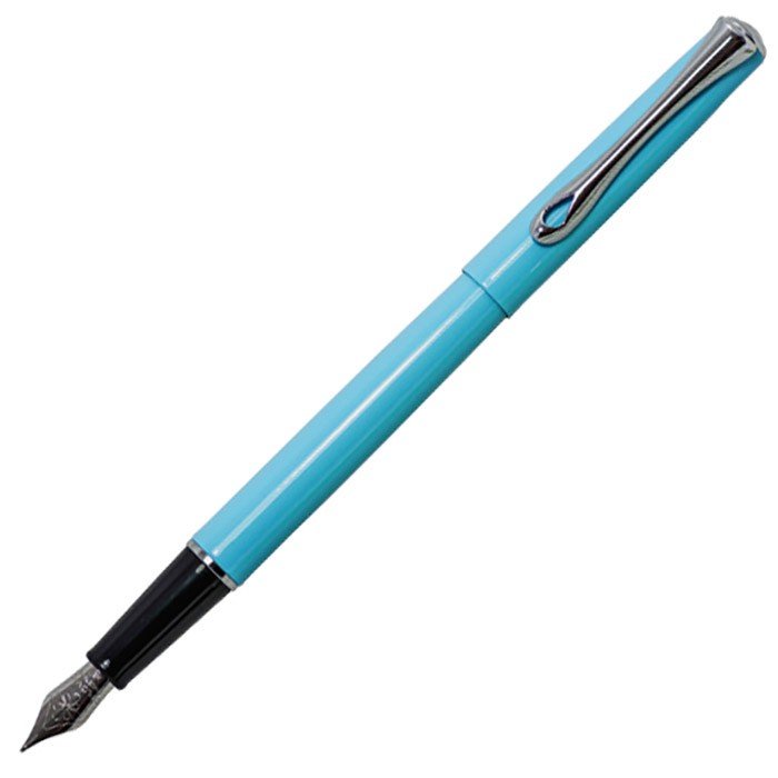 Diplomat Traveller Lumi Blue Fountain Pen - 24Papershop