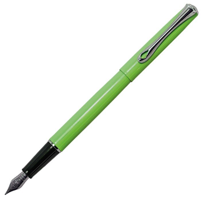 Diplomat Traveller Lumi Green Fountain Pen - 24Papershop