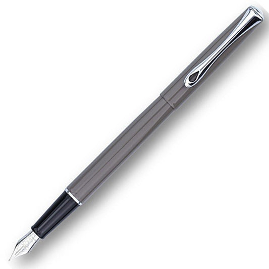 Diplomat Traveller Taupe Grey Fountain Pen - 24Papershop