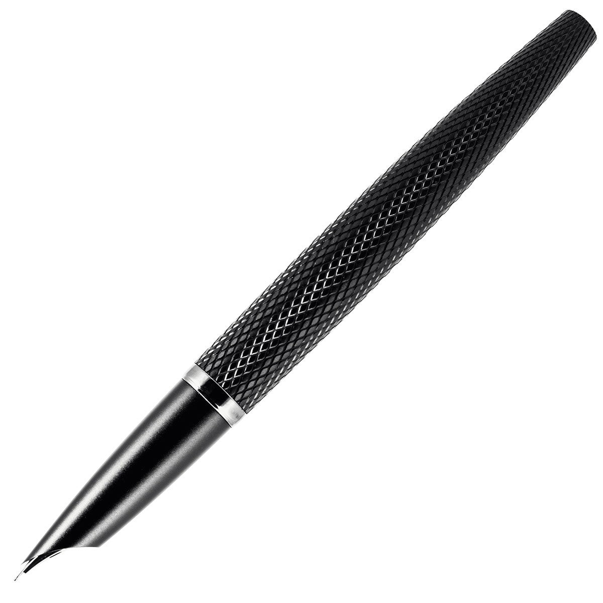 Diplomat Viper Black Guilloche Fountain Pen - 24Papershop