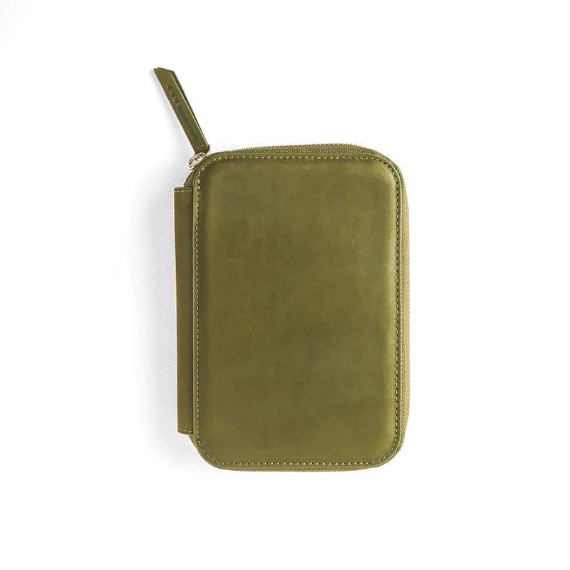 Endless Companion Leather 10 - Pen Pouch - Green - 24Papershop