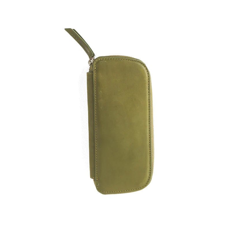 Endless Companion Leather 3 - Pen Pouch - Green - 24Papershop