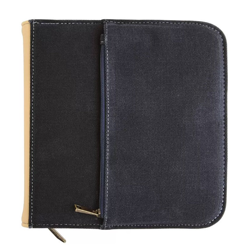 Esterbrook Canvas 20 Zipper Pen Case - Navy Blue - 24Papershop