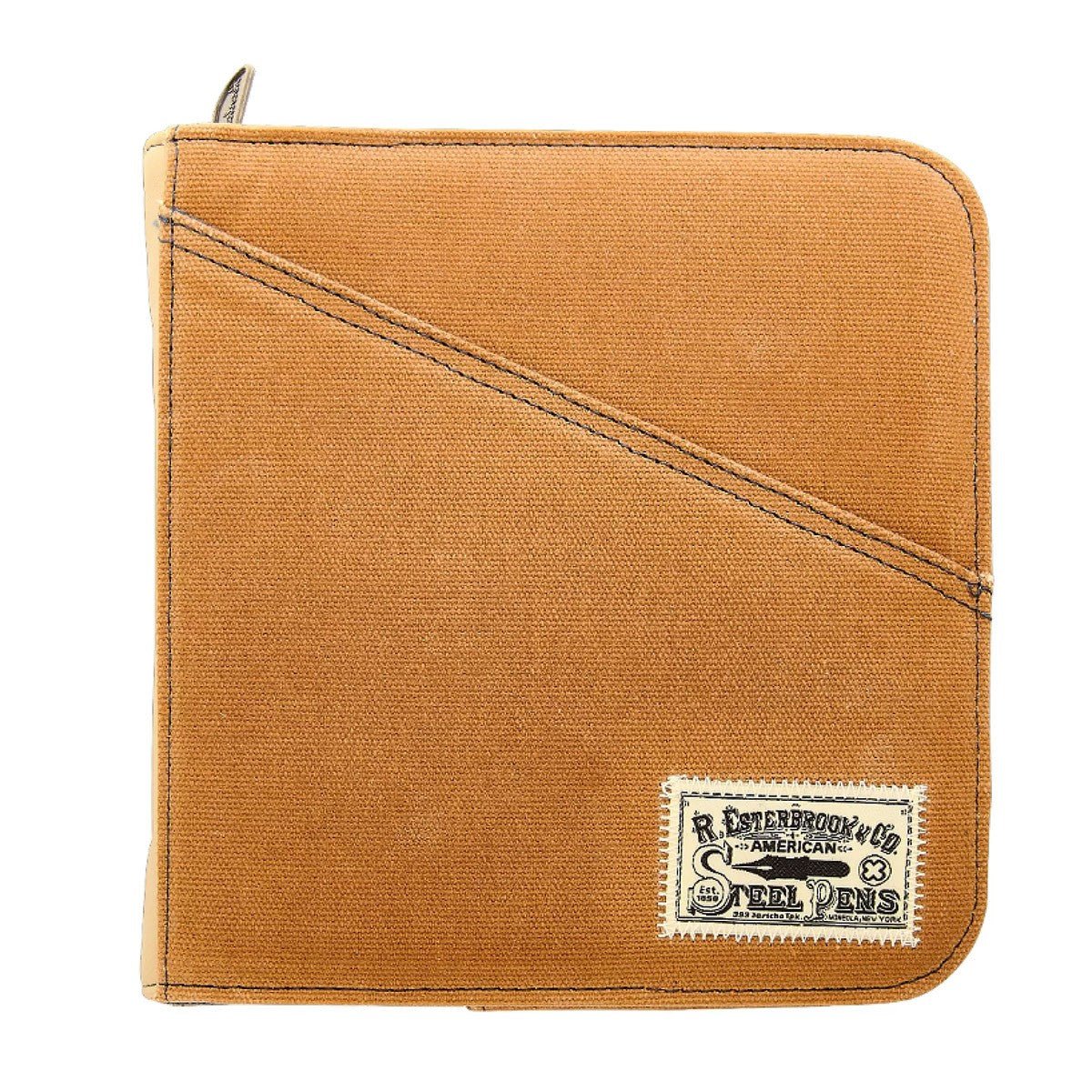 Esterbrook Canvas 20 Zipper Pen Case - Tan - 24Papershop