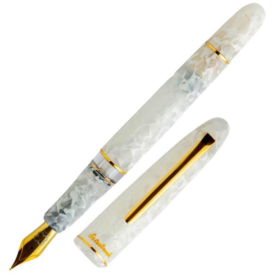 Esterbrook Fountain Pen Estie GT - Winter White [Piston] - 24Papershop