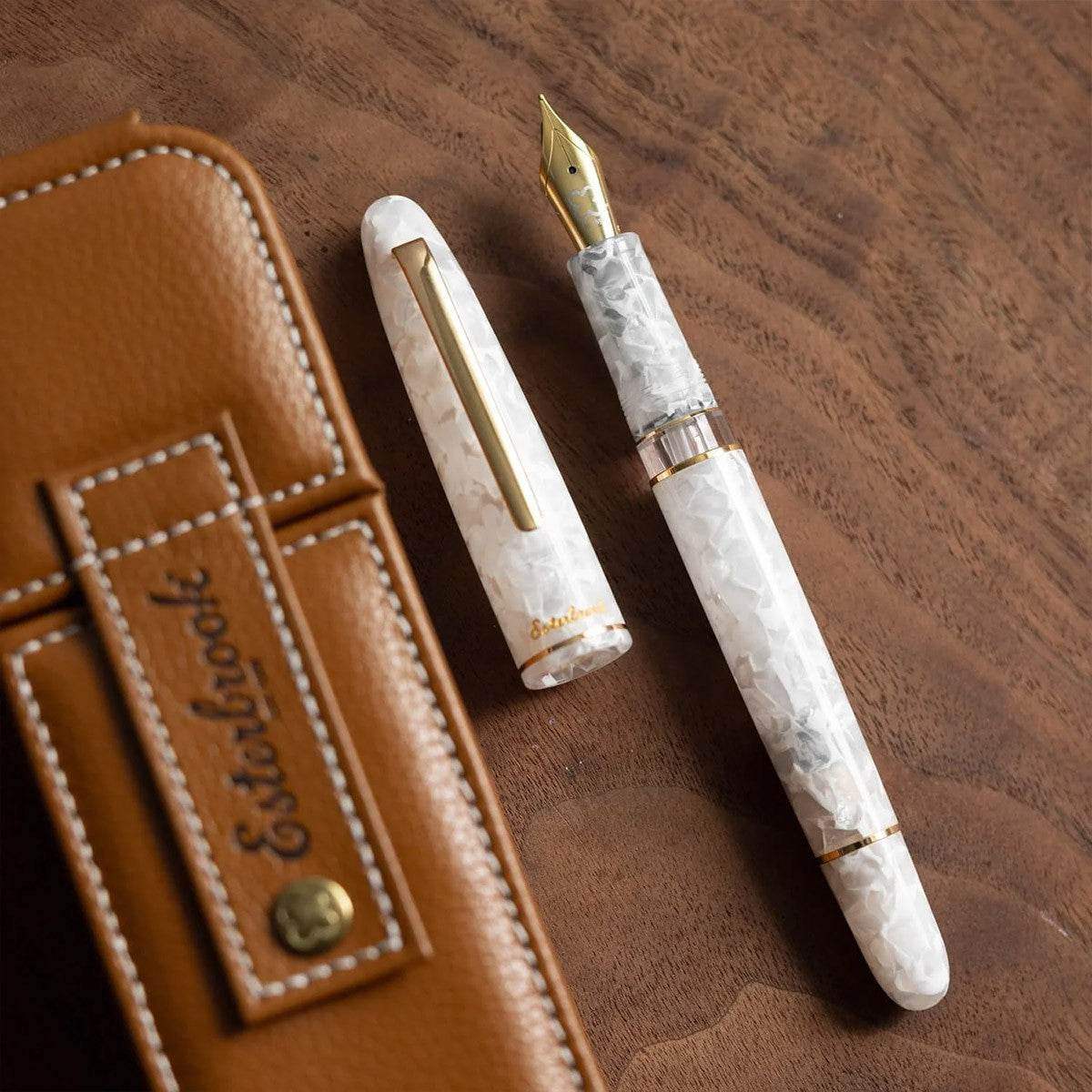 Esterbrook Fountain Pen Estie GT - Winter White [Piston] - 24Papershop