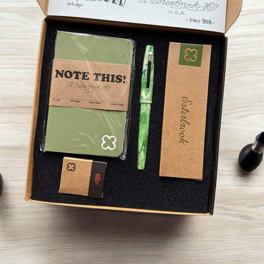 Esterbrook Fountain Pen Camden - Icelandic Green Set [Medium] - 24Papershop