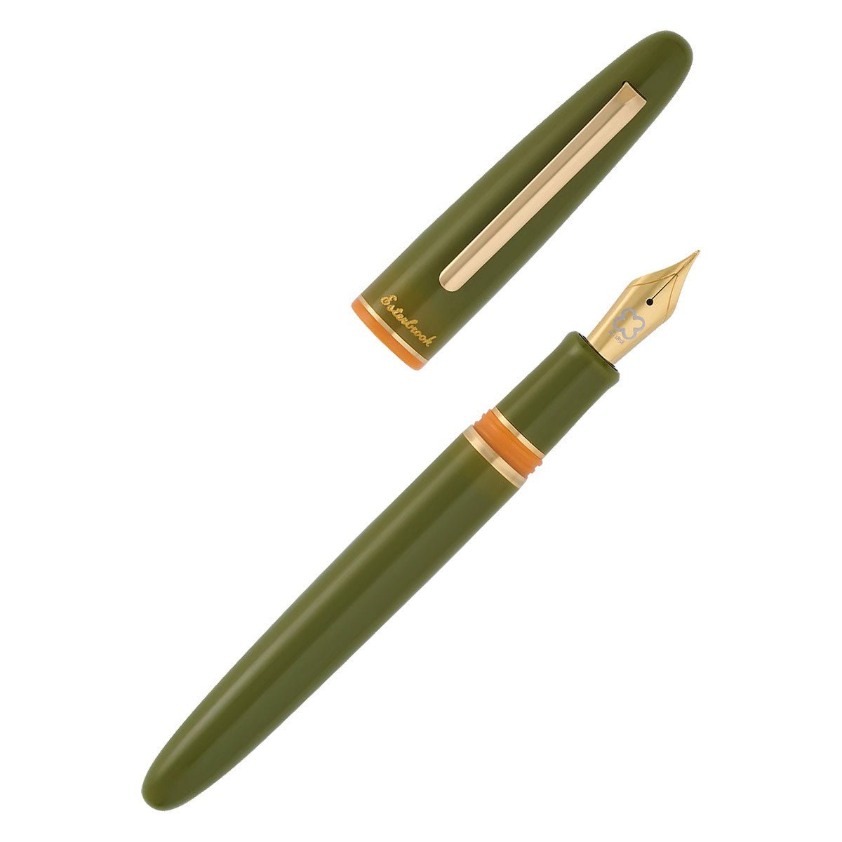 Esterbrook Fountain Pen Estie Back to the Land GT - Quirky Leaf - 24Papershop