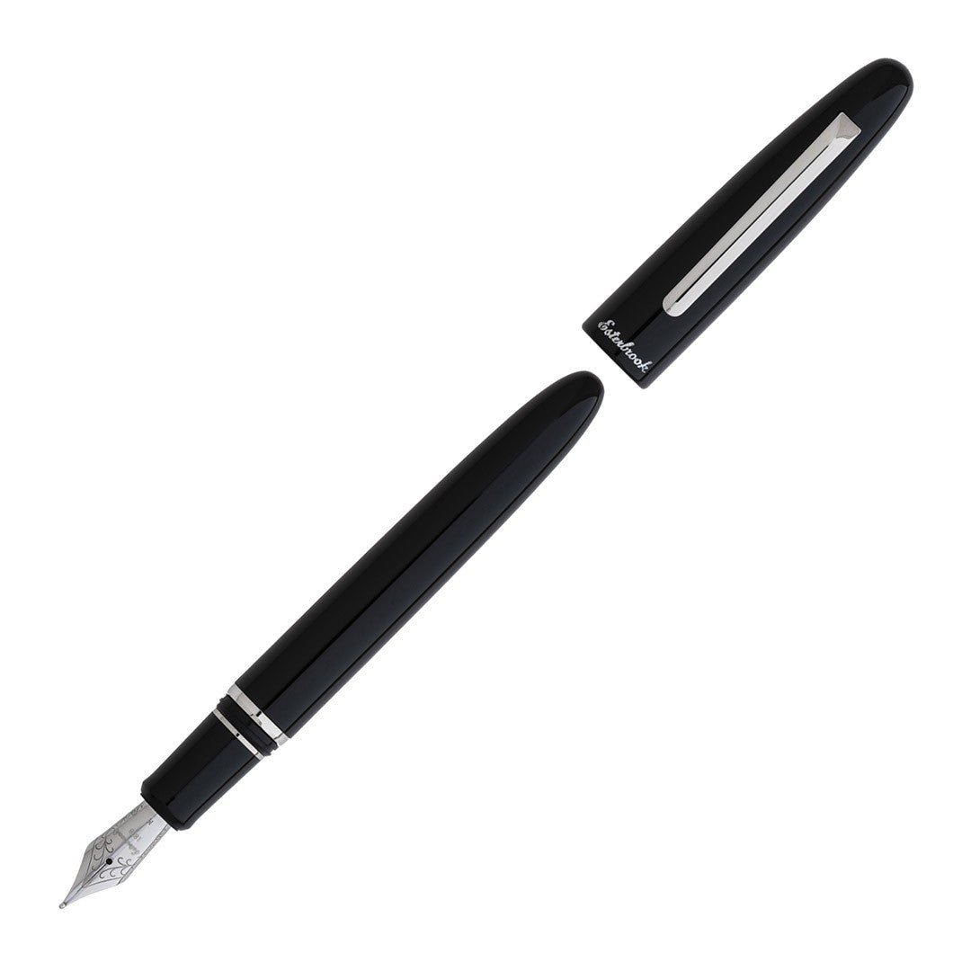 Esterbrook Fountain Pen Estie CT - Ebony - 24Papershop