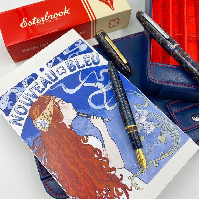 Esterbrook Fountain Pen Estie GT - Nouveau Blue - 24Papershop