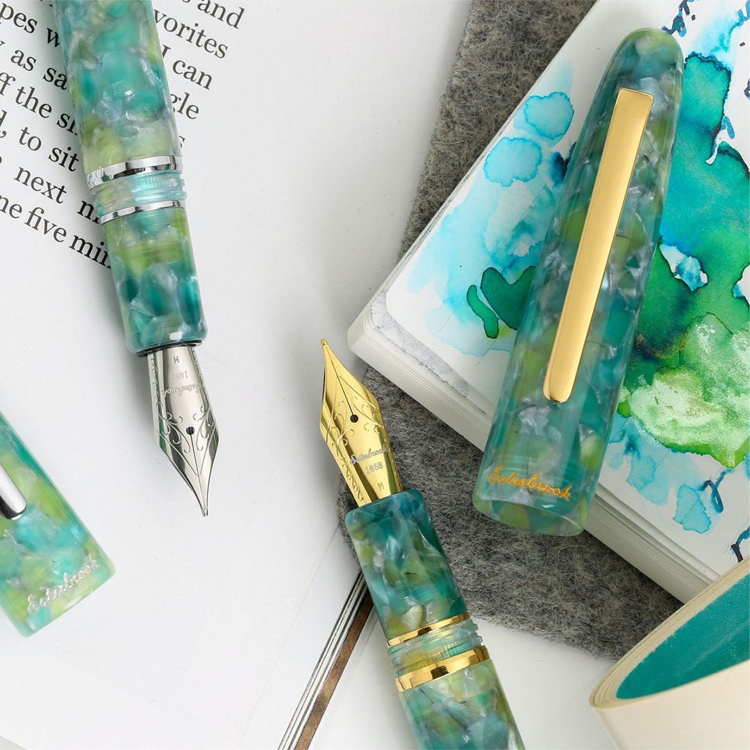 Esterbrook Fountain Pen Estie GT - Sea Glass - 24Papershop