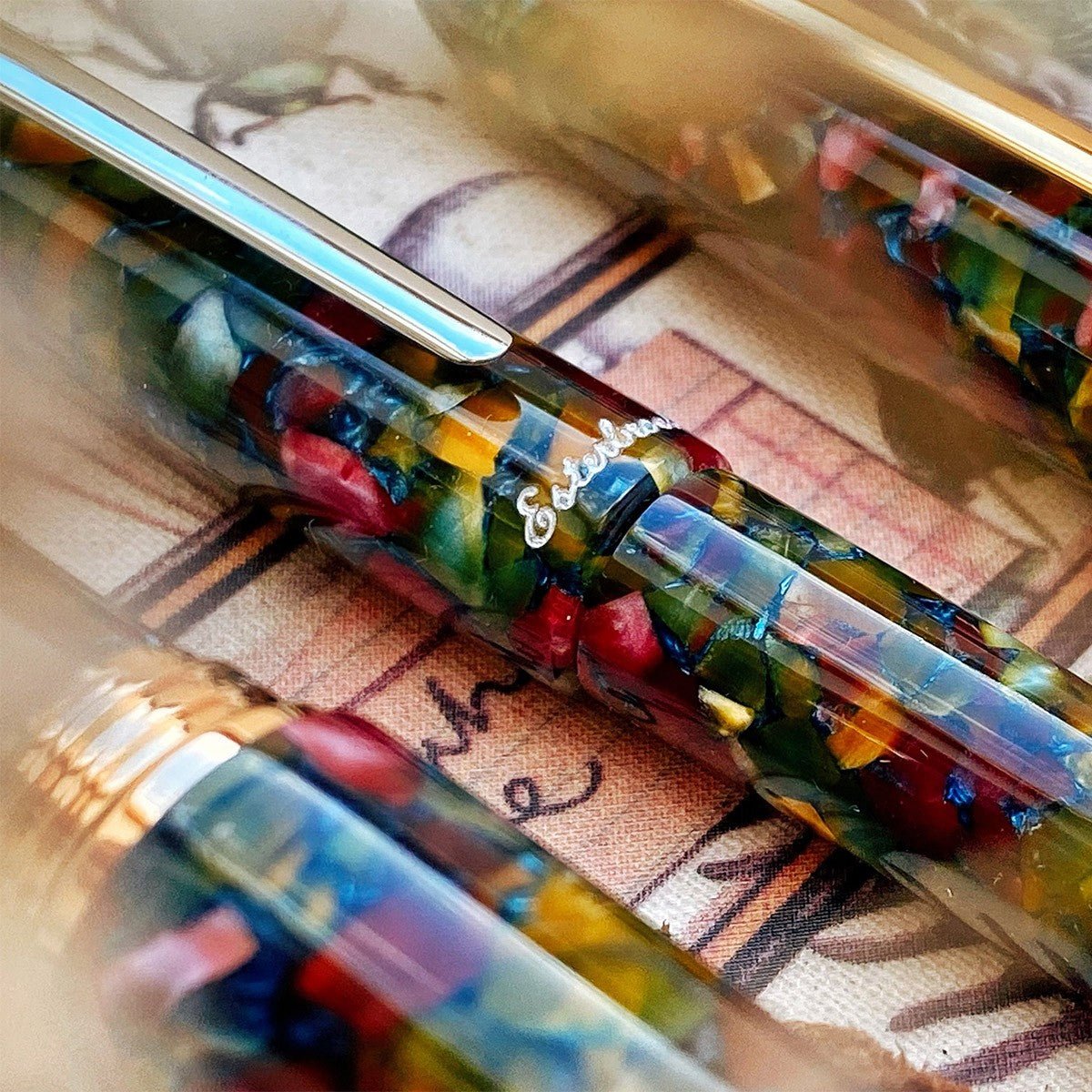 Esterbrook Fountain Pen Estie Oversize CT - Botanical Gardens - 24Papershop