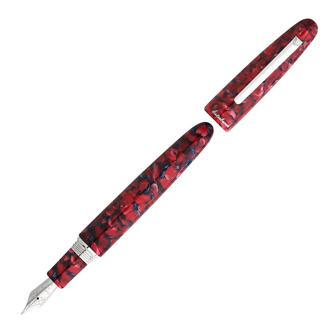 Esterbrook Fountain Pen Estie Oversize CT - Scarlet - 24Papershop