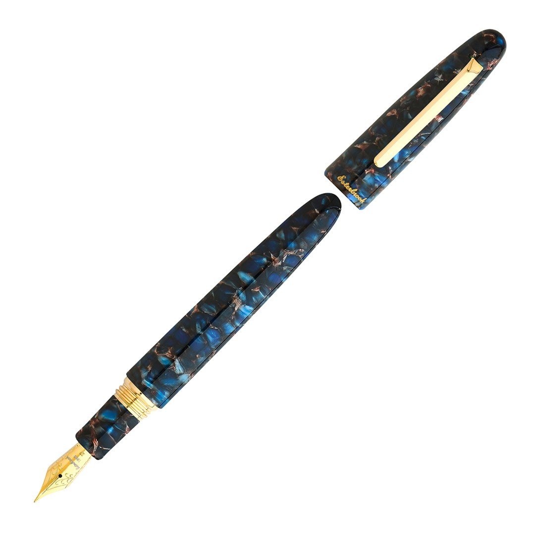 Esterbrook Fountain Pen Estie Oversize GT - Nouveau Blue - 24Papershop