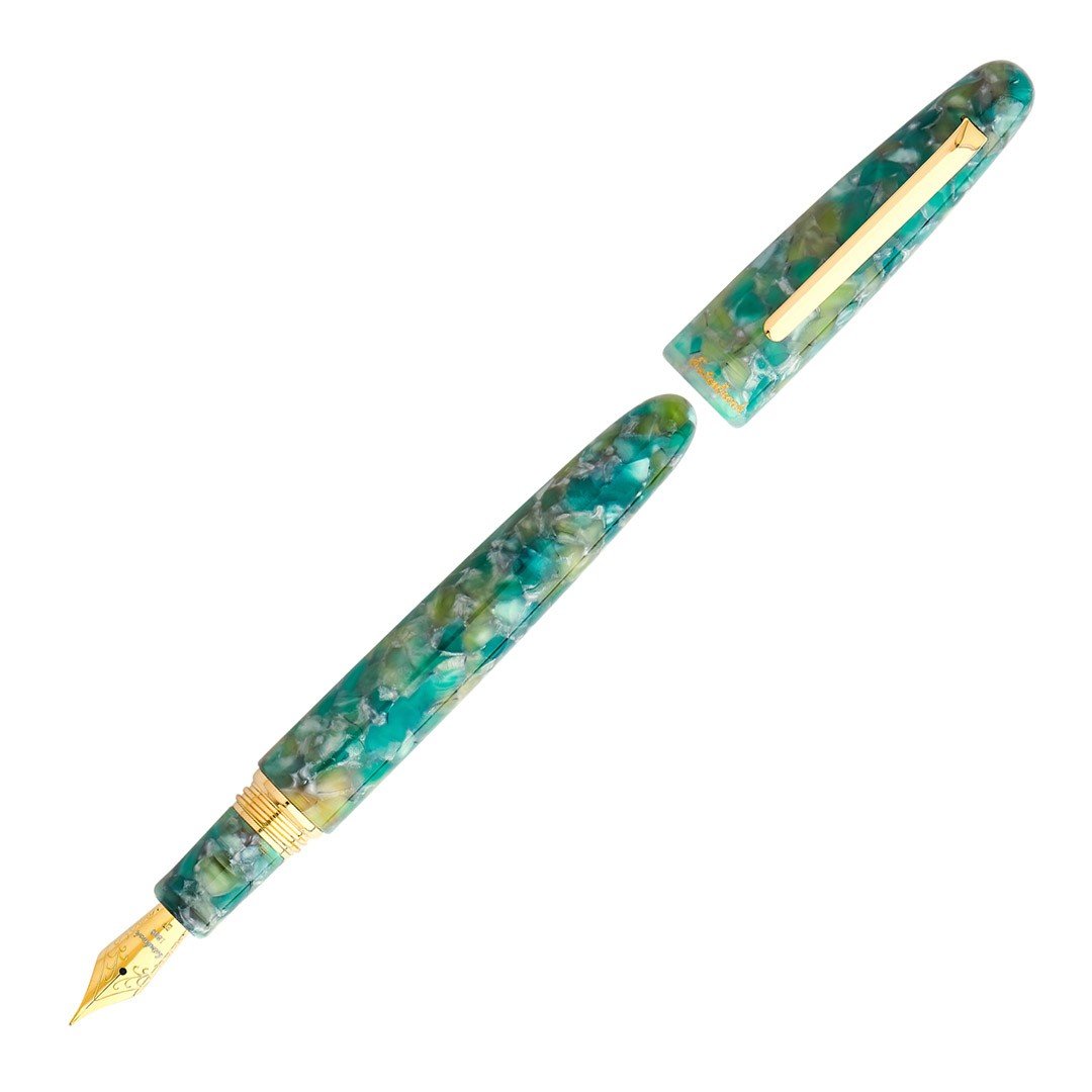 Esterbrook Fountain Pen Estie Oversize GT - Sea Glass - 24Papershop