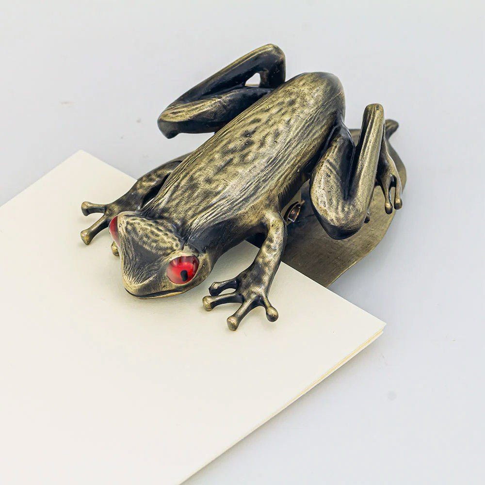 Esterbrook Tree Frog Page Clip - 24Papershop