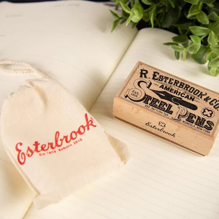 Esterbrook Vintage Wooden Stamp - Logo - 24Papershop