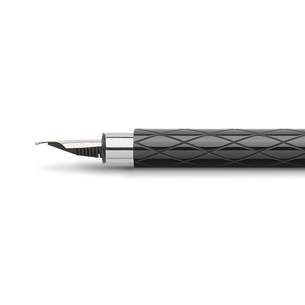 Faber - Castell Ambition Rhombus Black Vulpen - 24Papershop