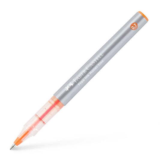 Faber - Castell Inktroller 0,7mm - Oranje - 24Papershop