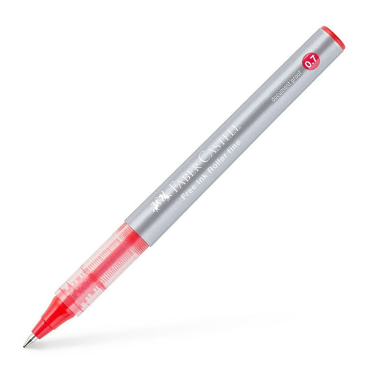 Faber - Castell Inktroller 0,7mm - Rood - 24Papershop