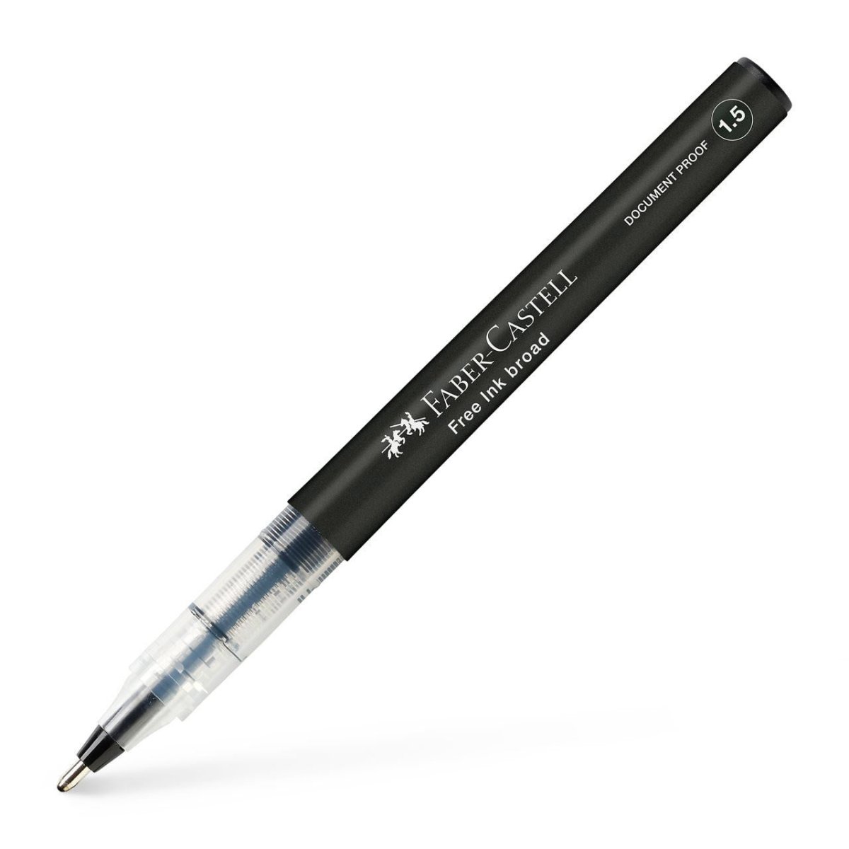 Faber - Castell Inktroller 1.5mm - Black - 24Papershop