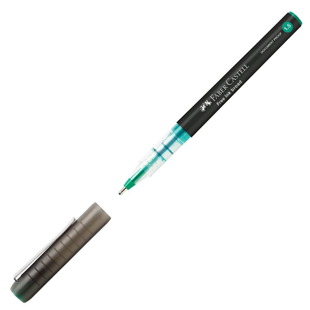 Faber - Castell Inktroller 1.5mm - Green - 24Papershop