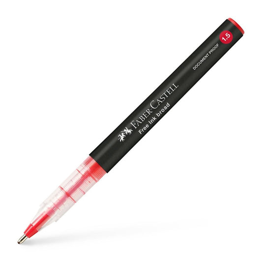 Faber - Castell Inktroller 1.5mm - Rood - 24Papershop